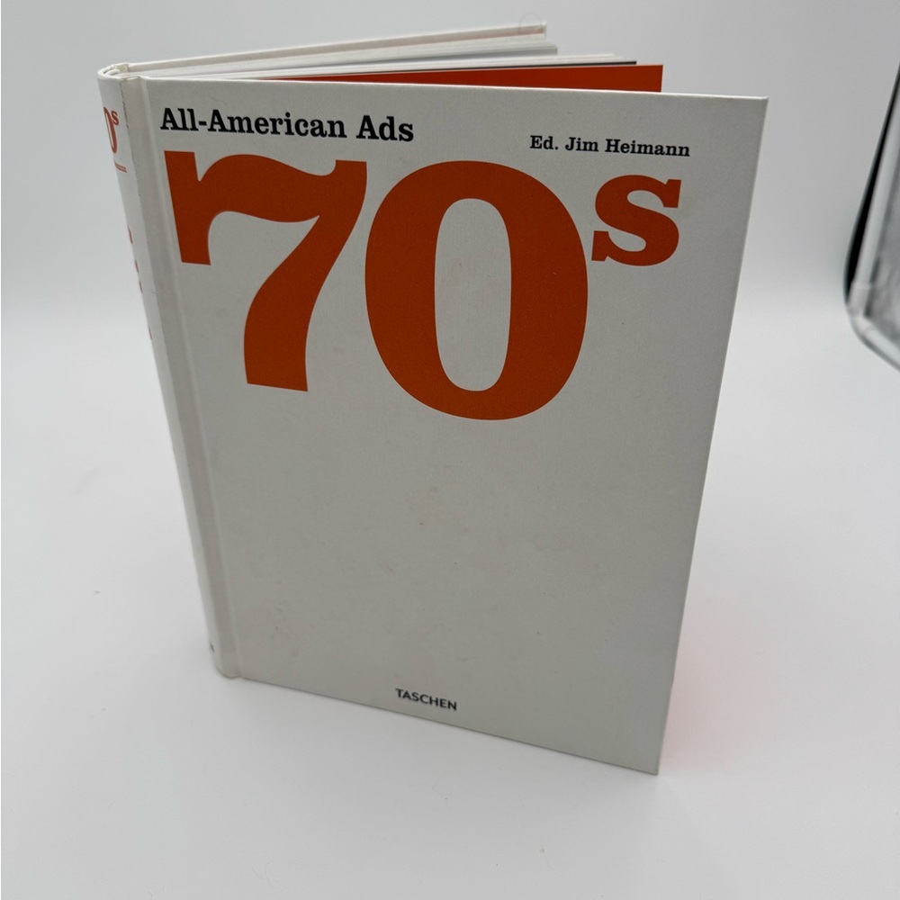 All-American Ads 70s Hardcover Book